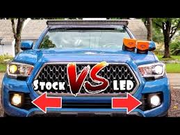 Include left side (driver side) and right side (passenger side). 2019 Toyota Tacoma Led Headlight Installation Comparison Of Oem Headlights Vs Led Episode3 Youtube