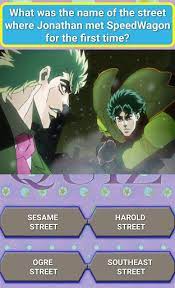 Start the test now to figure out who is your jjba anime counterpart. Download Jojo Quiz Free For Android Jojo Quiz Apk Download Steprimo Com