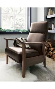 Greer Modern Leather Recliner Reviews Crate And Barrel Leather Recliner Recliner Recliner Chair