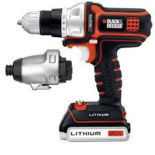 Black And Decker 20v Impact Driver Black Decker Bdcdmt120ia 20v Max Cordless Lithium Ion Matrix Drill Impact Combo Driver With Images Black Decker Drill Combo Kit