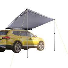 Retracted Car Rooftop Side Awning Shade 8 2 X7 7 Car Awnings Car Tent Tent Awning