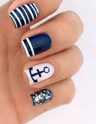 Modele Unghii Vara 2015 Căutare Google Cruise Nails Nautical Nails Beach Themed Nails