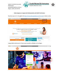 Inscripciones por la página web : Como Ingresar Al Espacio De Entrenamiento Del Lms Territorium Pdf