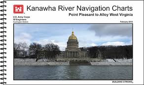 Kanawha River Navigation Charts Point Pleasant To Alloy West Virginia 2016