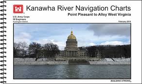 kanawha river navigation charts point pleasant to alloy west virginia 2016