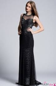 Adil Isik Adl Siyah Leopar Desenli Uzun Abiye Modelleri Kadinlive Com Moda Stilleri The Dress Elbise Modelleri