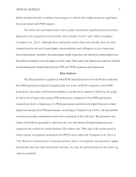 Psychology journal critique paper example. Buy Article Critique Written According To Your Instructions
