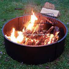 Maybe you would like to learn more about one of these? Large Fire Pit Campfire Ring With Bbq Cooking Grate Outdoor Camping Fire Pit Insert Heavy Duty Steel 36 Inch China Steel Fire Ring And Fire Pit Rings Price Made In China Com