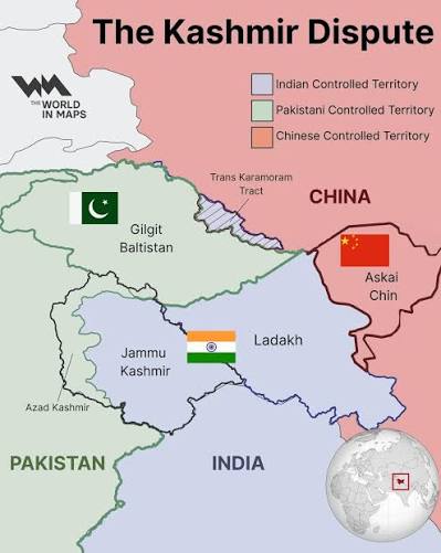 🕊️ The Kashmir Dispute: A Complex History of Conflict and Hope 🌏 The Kashmir  dispute is one of the longest-standing and most sensitive territorial  conflicts in South Asia, involving India, Pakistan, and