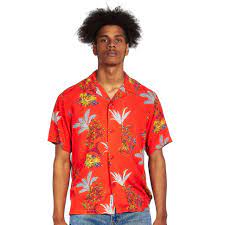 Maybe you would like to learn more about one of these? Carhartt Wip S S Hawaiian Floral Shirt Hawaiian Floral Print Red Hhv