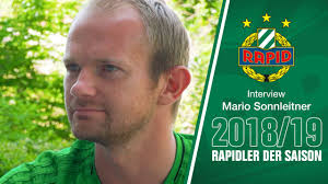 SK Rapid :: Zwangspause für Mario Sonnleitner
