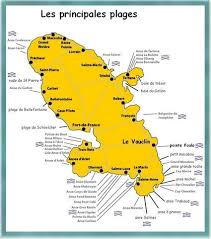 Votre escale croisière en martinique en savoir plus. Carte Plages De Martinique Une Mouette En France