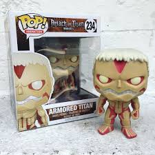 Your Favourite Titan From Season 2 Of Attack On Titan Is Our Daily Deal Save 15 Off The Armored Titan Pop Figure And Add This Beast To Your Toy Collection