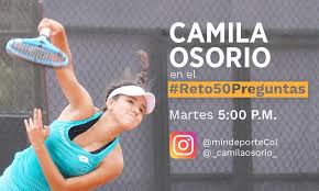 Maria camila osorio serrano has accumulated an impressive net worth $800,000 through her professional career as a tennis player. La Raqueta Numero Uno De Colombia En Ministerio Del Deporte Facebook