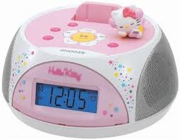 Hello Kitty Gets Its Own Ipod Docking Station Stereo Clock Hello Kitty Bedroom Hello Kitty House Hello Kitty Items