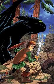 How To Train Your Dragon Cover Colors How To Train Your Dragon Httyd Art Hiccup And Toothless
