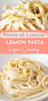 Deutsch Pasta Al Limone Rezept Nudeln Mit Zitronensauce Recipe In 2021 Lemon Pasta Recipes Cream Pasta