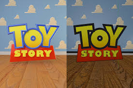 This makes it suitable for many types of projects. 3d Toy Story Logo By Renepoma On Deviantart