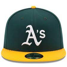 Men S New Era Green Yellow Oakland Athletics Home Authentic Collection On Field 59fifty Fitted Hat Affiliate Oakland New Era Fitted Hats Oakland Athletics