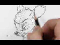 Pin von pia bredemeier auf quotes tumblr bilder zeichnen malen. Bambi Zeichnen Mit Disney Animator Andreas Deja Youtube