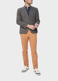 Modz vous offre les meilleures vestes casual pour homme en promotion. Veste Casual Slim En Lin Et Coton Uni Gris Anthracite Father And Sons