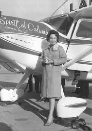 On April 17 1964 Jerrie Mock Became The First Woman To Successfully Circumnavigate The Globe Solo By Airplane M Sorority Women Female Pilot Women In History