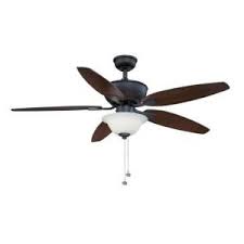 Hampton Bay Carrolton Ii 52 In Led Indoor Oil Rubbed Bronze Ceiling Fan With Light Kit Am215 Orb Bronze Ceiling Fan Ceiling Fan Brushed Nickel Ceiling Fan