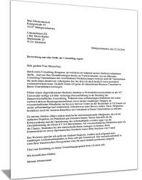 Motivationsschreiben Consulting