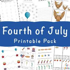 Free fourth of july activities, crafts, and printables. 4th Of July Preschool Activities