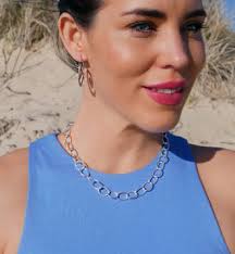 Hook Gemstone Earrings in Sterling Silver with Chequered Cut Purple  Amethyst Gemstone