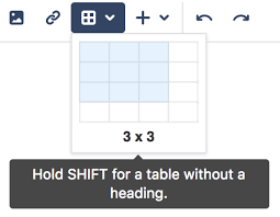 How could you disable this expansion? Tables Confluence Data Center And Server 7 12 Atlassian Documentation