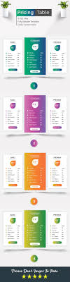 A neat and simple pricing detail page design that grabs the attention. Pricing Table Design Web Pricing Package Pricing Comparison Template Pricing Table Web Design Table Design