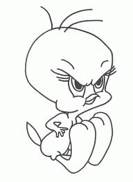 Free Printable Tweety Bird Coloring Pages For Kids In 2020 Bird Coloring Pages Valentines Day Coloring Page Monster Coloring Pages