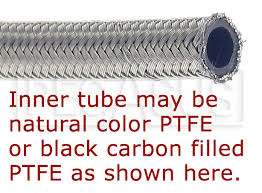 stainless steel braided ptfe brake clutch hose