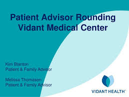 Ppt Patient Advisor Rounding Vidant Medical Center