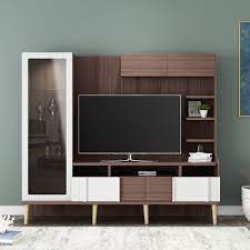Bonnlo white tv stand with led light modern 51 inch tv stand tv cabinet with storage, drawer and shelves for living room bedroom furniture 4.1 out of 5 stars 292 $134.95 $ 134. China Modern Living Room Furniture Wooden Tv Wall Unit Tv Stand China Living Room Furniture Tv Cabinet