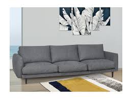 À chiner canapé nockeby gris chiné sur selency. Canape 4 Places En Tissu Gris Chine 100 Polyester Mariss