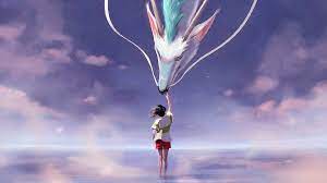 Movie Spirited Away Dragon Girl 4k Wallpaper Hdwallpaper Desktop In 2021 1080p Anime Wallpaper Spirited Away Wallpaper Anime Scenery Wallpaper