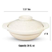 When you get a new donabe, the first thing you should do is cook some rice porridge or boil some rice rinsing water in it. Japanese Sumi Kannyu Donabe Ceramic Hot Pot Casserole Clay Pot For Shabu Shabu Ebay