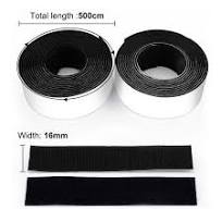 Magic Velcro Tape Magic Tape Magic Stick Hook & Loop Velcro Tape With  Double Side Tape Stick Tape Sticky Tape背胶贴