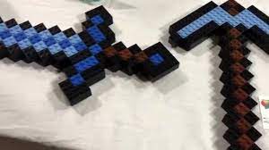 How to make a lego minecraft pickaxe| speed build. Lego Minecraft Pickaxe And Sword Moc Youtube
