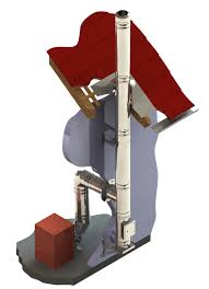 Kaufen sie auch ihr edelstahlschornstein beim experten. Edelstahlschornstein Bausatz O 80 Mm Dw Fu Schornstein Fachhandel