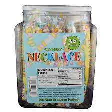 Smarties Candy Necklaces 36 Tub Retro Candy Candy Necklaces Sour Candy