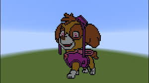 We need money to pay for servers and services we need, that's a given. Tuto Minecraft Pixel Art Stella Skye Pat Patrouille Youtube