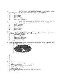 Prinsip geografi (deskripsi, distribusi, interelasi, korologi). Latihan Soal Xii Geografi