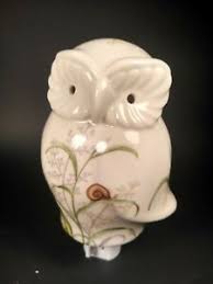 Ceramic Owl Night Light Ebay