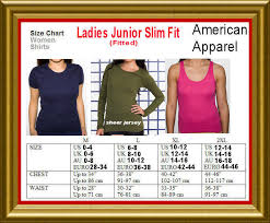 High Quality American Apparel Unisex Hoodie Size Chart