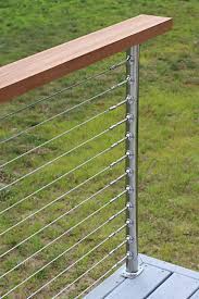 A wide variety of decorative cable handrail options are available to you, such as project solution capability, design style, and warranty. Deck Railing Photo Gallery Stainless Steel Cable Railing With Wooden Handrail Stainless Steel Cable Railing Cable Railing Deck Railings