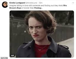 Make mrs browns boys memes or upload your own images to make custom memes. Ntas Viewers Are Left Fuming After Mrs Brown S Boys Beats Fleabag To Take Home Best Comedy Award Daily Mail Online