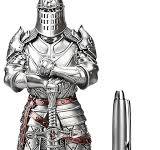Amazon.com: Amoysanli Knight Pen Stand Decoration Resin Pen ...